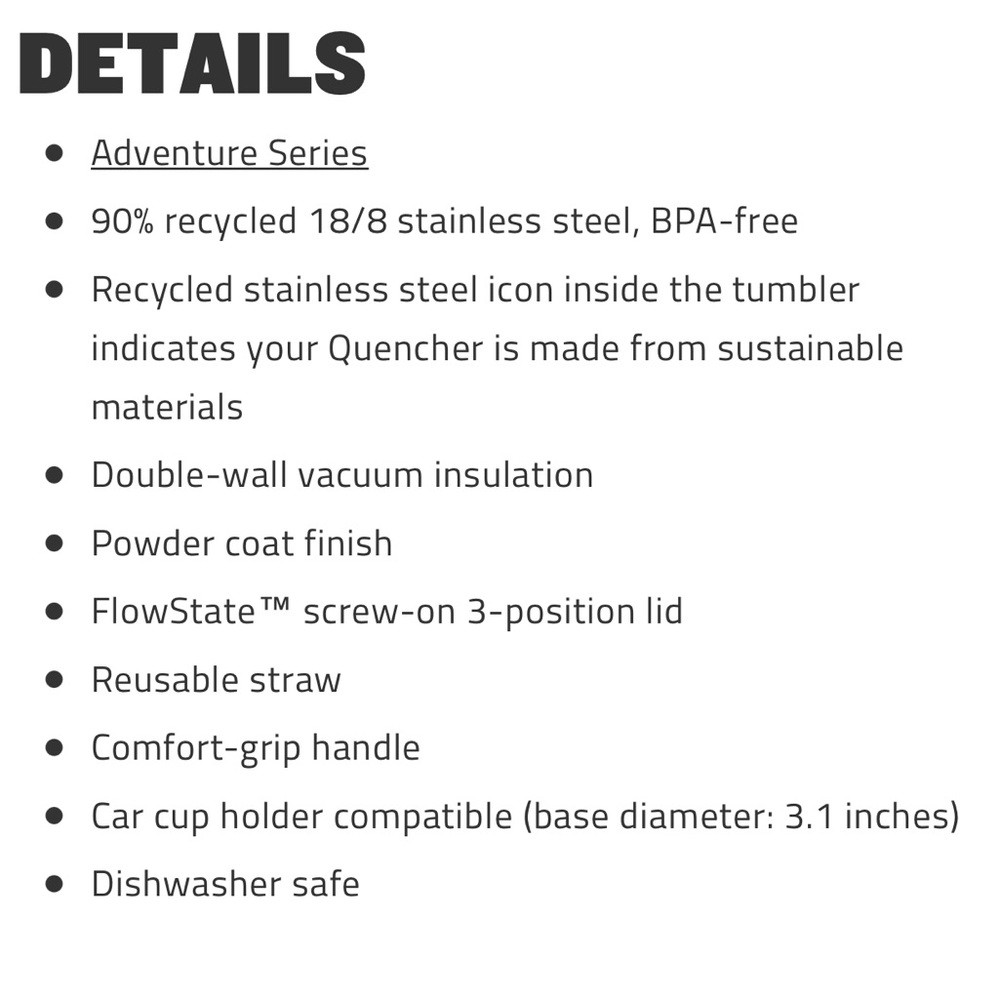 Stanley Quencher H2.O Tumbler - Picture 5 of 5